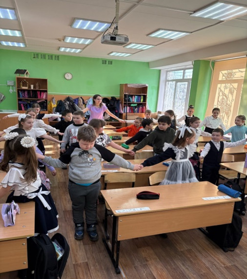 Открытие уроки для будущих первоклассников.